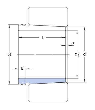 SKF AH 24040 anello di estrazione