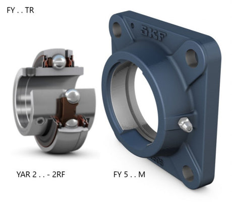 SKF FY 55 TR unità di cuscinetto a flangia