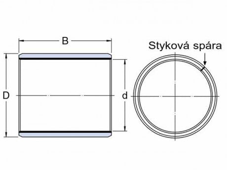 SKF PCM 101210 E cuscinetto scorrevole, acciaio-PTFE