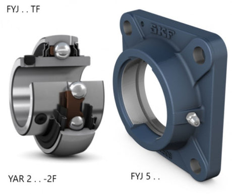 SKF FYJ 40 TF unità di cuscinetto a flangia