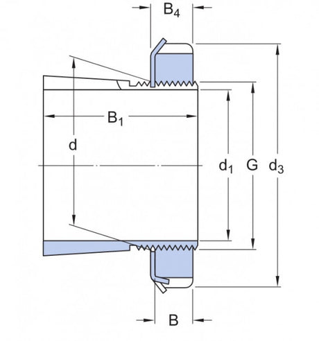 SKF HA 2334 cuscinetto di serraggio