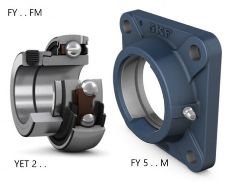 SKF FY 35 FM unità di cuscinetto a flangia