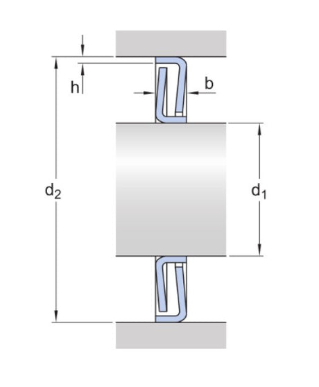SKF Z 306 guarnizione